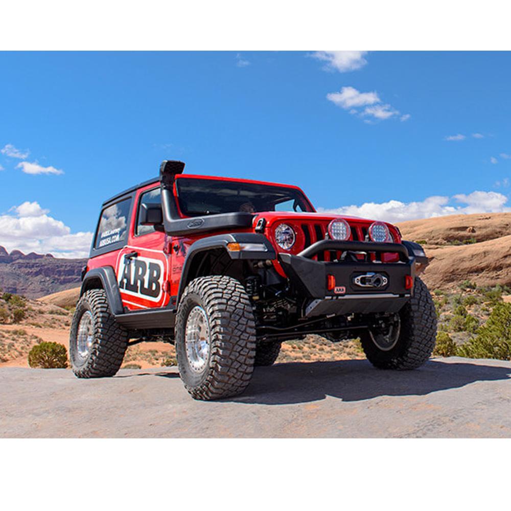 The Old Man Emu Jeep Wrangler boasts exceptional ground clearance and corrosion resistance, enhanced by its OME Adjustable Front Upper Control Arms UCAJLFR.