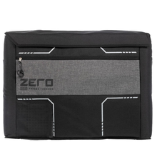 Load image into Gallery viewer, A durable ARB laptop bag in black and grey with an easy-fit design, featuring the word zero for a stylish touch.