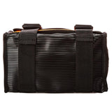 A heavy-duty black and orange Snatch Pack Recovery Bag ARB502A by ARB on a white background.