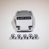 A set of Factor 55 products, including the Factor 55 Ultrahook XTV Rope Guard 00382, for synthetic rope protection, arranged on a white surface.