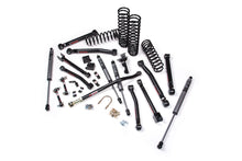Load image into Gallery viewer, Upgrade your Jeep Wrangler&#39;s front suspension with our high-quality JKS 2.5 Inch Jeep Wrangler JK (06-18) 2 Door J-Krawl Lift Kit, featuring coil springs and gas shocks for improved off-roading performance. Our kit also includes control arms for enhanced stability and durability.
