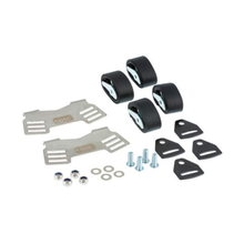 Load image into Gallery viewer, A set of ARB Portable Fridge/Freezer Tie Down Kit for ZERO Fridge Freezers 10900046 mount brackets, nuts and bolts for a bicycle.