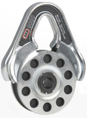 A stainless steel pulley with a hook on it, suitable for use with the Factor 55 Snatch Block 10100020A or the Universal 20.