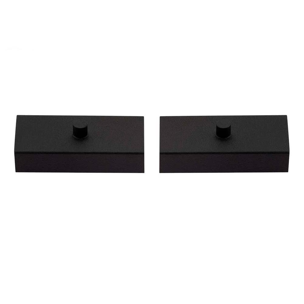 A pair of Old Man Emu Leaf Spring Spacer 3460023 Shelf Brackets, optimized for SEO, on a white background.