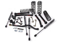 A suspension system for a jeep with offroad articulation and suitable tire recommendations, the JKS 3 Inch Jeep Wrangler JL (18-ON) 2 Door J-Konnect Lift Kit by JKS.