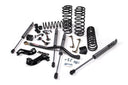 A JKS suspension system for a Jeep Wrangler JL (18-ON) 4 Door with offroad articulation.