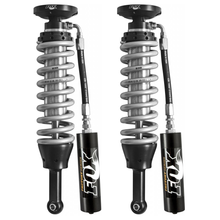 Load image into Gallery viewer, A pair of Fox Racing shock absorbers with a long-lasting finish on a white background.