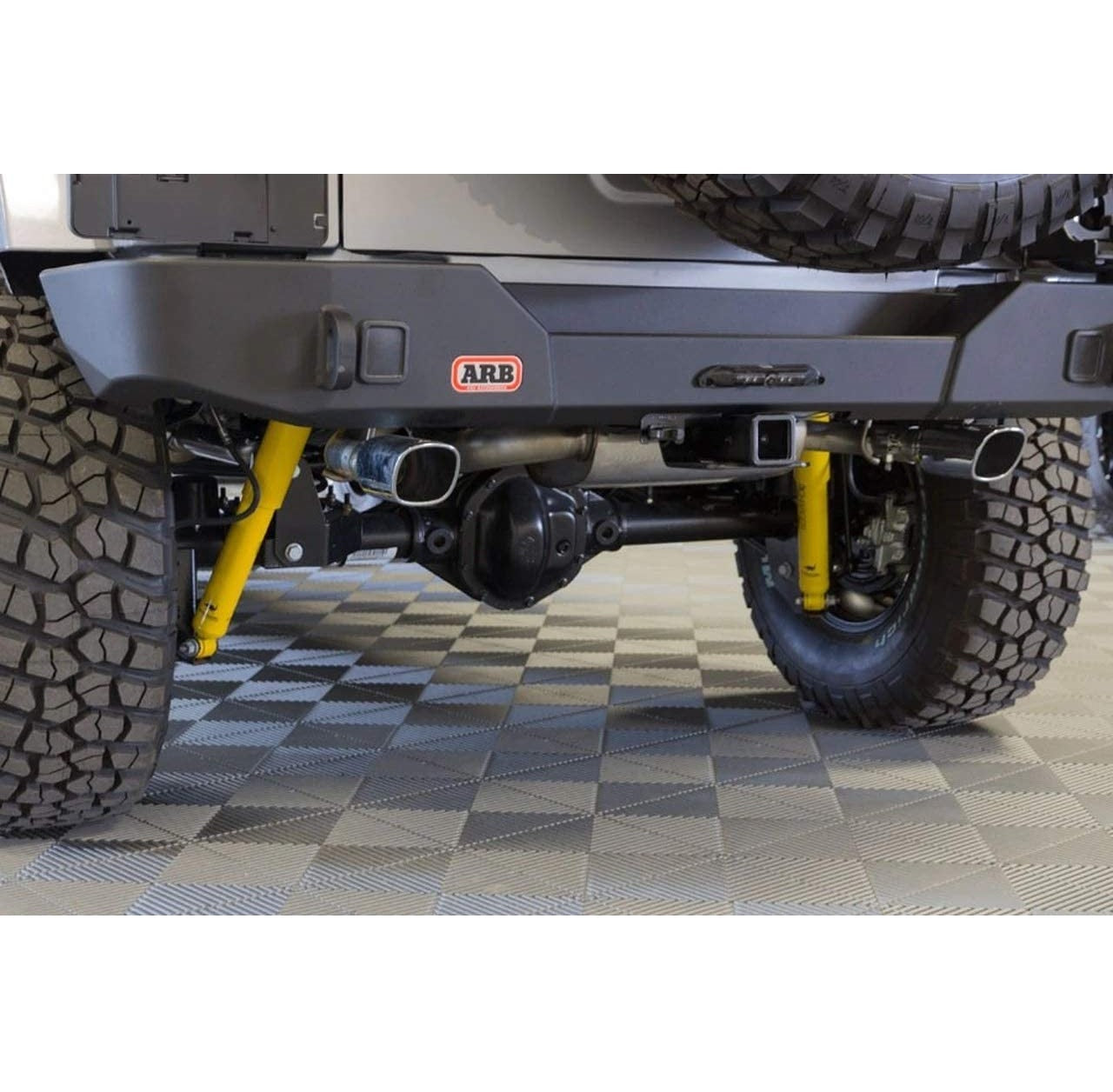 The 2019 Jeep Wrangler is equipped with the Old Man Emu Rear Nitrocharger Sport L Series 60071L for Toyota Landcruiser 80 & 105 Series, for optimal performance.