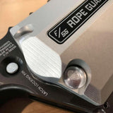 A close up of the Factor 55 Ultrahook XTV Rope Guard 00382, providing synthetic rope protection for Factor 55 products.