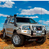 Old Man Emu OME BP-51 2.5 - 3 inch Lift Kit for Hilux Vigo (05-15) on lifted off-road vehicle with ARB bumper and BFGoodrich tires
