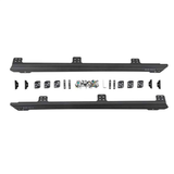 A set of ARB Base Rack Mount Kit (Black) for Toyota 4Runner (2010-2022), perfect for multi-vehicle applications.