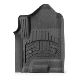 A Weathertech Floorliner HP 1st Row Floor Mats for Toyota 4Runner (2013-2023) for interior protection.